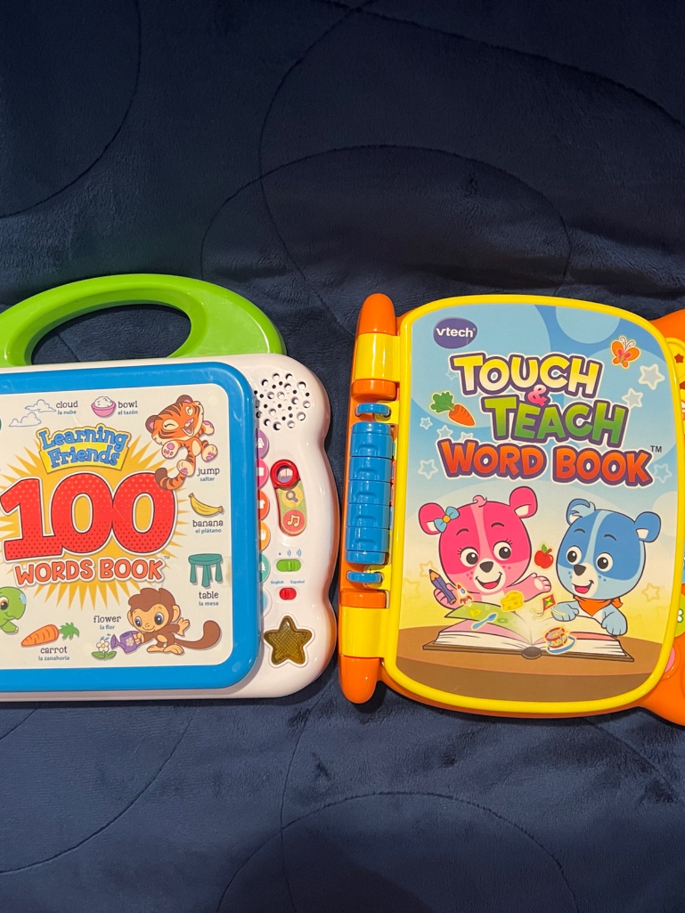 VTech Touch & Teach Word Book - AND Leap Frog 100 Words Book